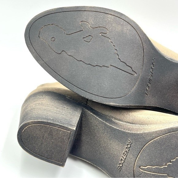 Rocket Dog Womens Faux Vegan Leather Weathered Western Style Brown Boots Size 10 - Picture 10 of 13